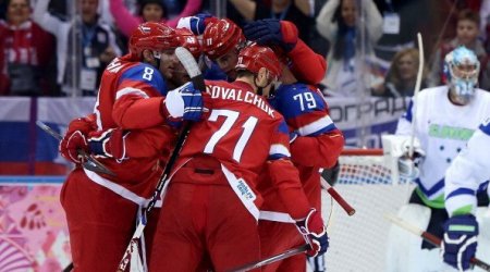 Россияне оказались сильнее словенцев в первом матче Олимпиады