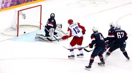 Национальная сборная России уступила сборной США в серии буллитов